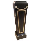 Bronze Mounted Black Pedestal