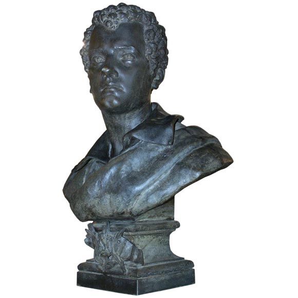 Antique Bust of Lord Byron For Sale