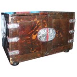 Large 18th C Tortoise Shell Box