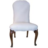 Queen Anne Marquetry Side Chair
