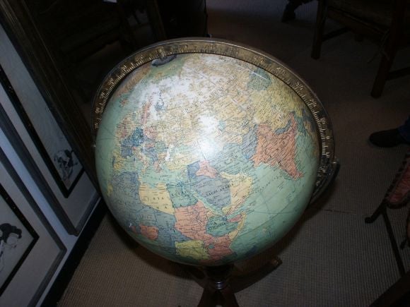 Replogle Library Globe