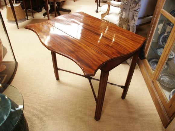 English 19th C Mahogany Pembroke Table For Sale