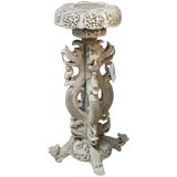 Anglo Indian Pedestal plant stand