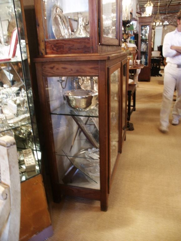 Pair of Pine Apothecary Cabinets