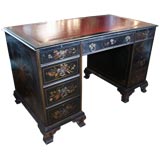 Black Chinoiserie Desk