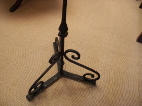 Early Wrought Iron Music Book or Stand For Sale 1