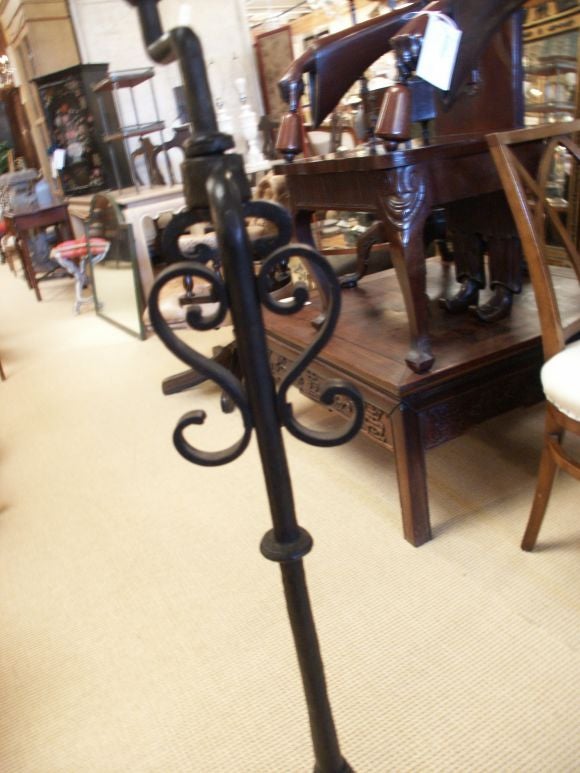 Early Wrought Iron Music Book or Stand For Sale 2
