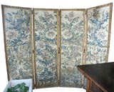 Regence Style Needlework Screen Antique Regence Style Needlework Screen