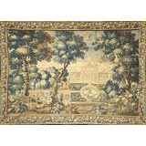 Early 18th C Flemish Baroque Tapestry Textile