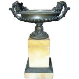 Bronze And Marble Urn