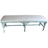 Faux Bamboo Long Bench