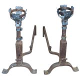 Late 19th C Andirons