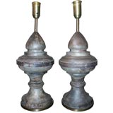 Pair of Architectural Element Lamps