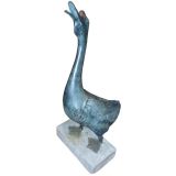 Antique Bronze Goose