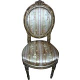 19th C French Giltwood Side Chair