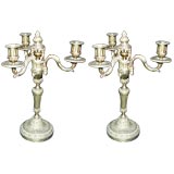 Gilt Bronze Candelabres