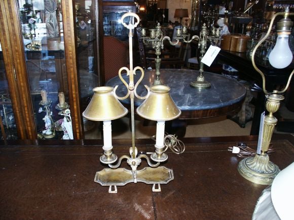 Little Brass Bouillotte Lamp