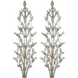 Giltwood Fragment Architectural Sconces