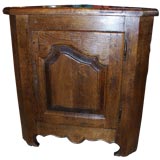 Vintage Corner Cabinet In Oak