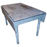 19th C Drop Leaf Painted Country Table