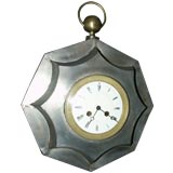 French Tole  Wall Clock