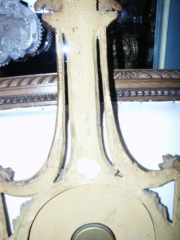 Mid-20th Century Decorative 20thC Italian Giltwood Barometer