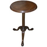 19th C Walnut Tripod Based Table