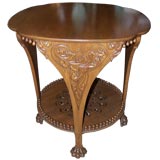 Unusual Carved Table