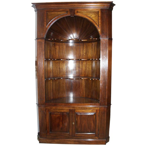 Large Beautiful Corner Cabinet For Sale