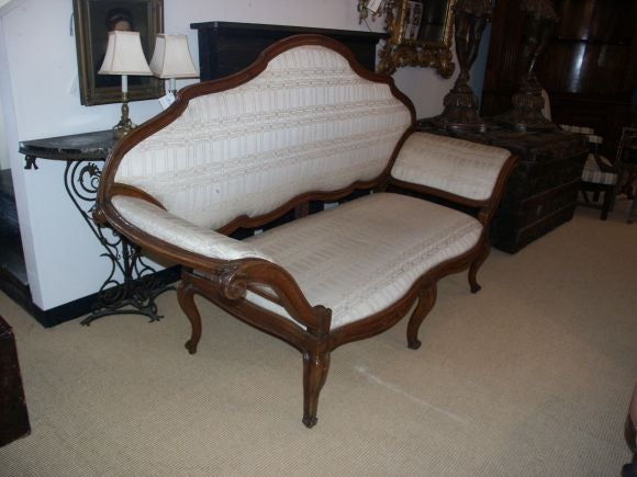 18th C Italian Walnut Sofa