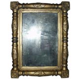 Early 19th C Giltwood Mirror Antique Early 19th C Giltwood Mirror