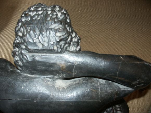 Carved Wood  Blackamoor Figure For Sale 2