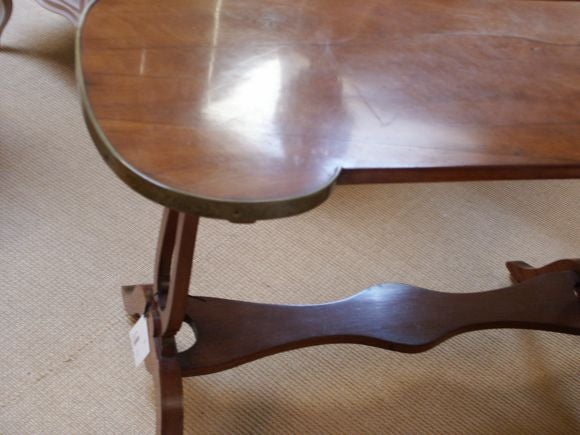 English Kidney Shaped Table