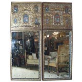 Pair of Chinese Export Trumeau Mirrors By Tony Duquette