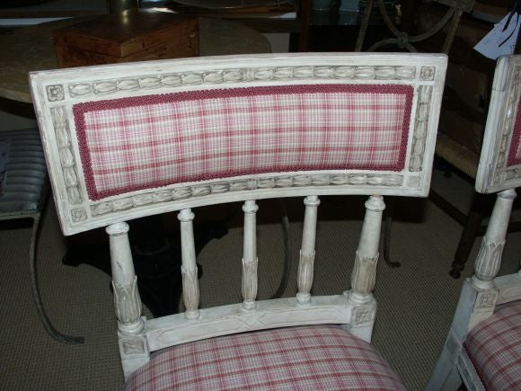 Pair oF Swedish Side Chairs