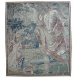 Antique 17th C Tapestry  Textile Panel