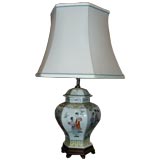Antique Asian Porcelain Lamp