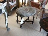 William and  Mary Style Stool with Aubusson