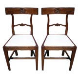 Pair of Early 19thC Italian Side Chairs
