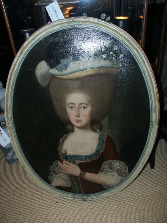 Beautiful 18th C Portrait of a Woman