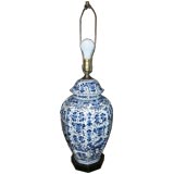 Delft Ceramic Lamp