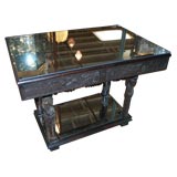 Antique Asian Mirrored Table