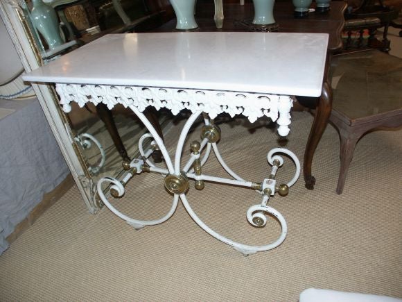 19th C French Pastry Table