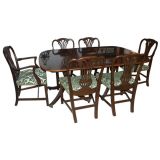 Dining Room Table and Chairs by Baker Dining Room Table and Chairs by Baker