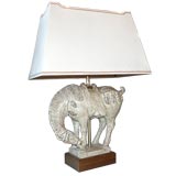 Brady Bunch Tang Dynasty Style Retro Lamp