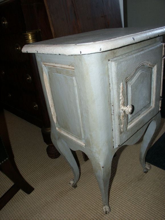 Great looking painted side table