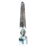 Crystal Obelisks with Elephant