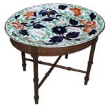 Massive Early 19th C Spode Platter Tray Table