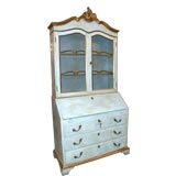 Italian Giltwood and Painted Secretary Italian Giltwood and Painted Secretary