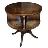 Vintage English Style Revolving Bookstand Table
